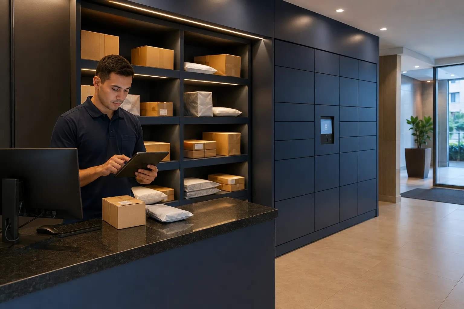 Encomendas organizadas