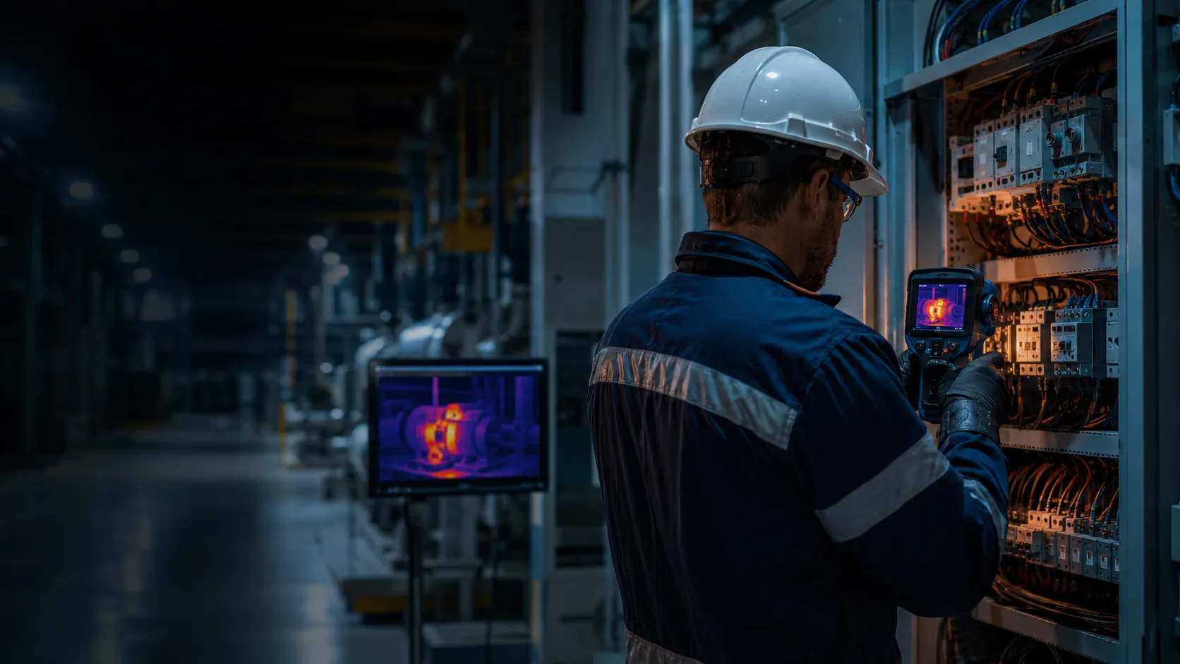 Monitoramento térmico industrial